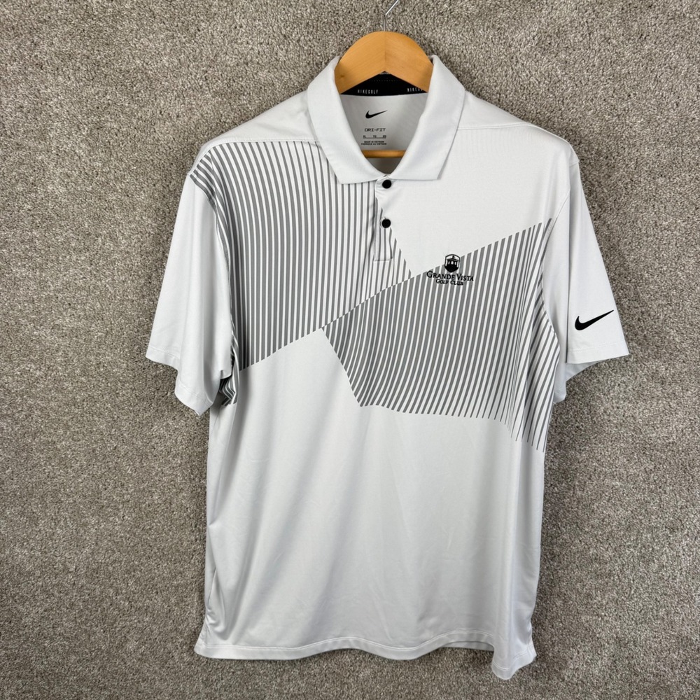Nike Golf Dri-FIT Polo Shirt Bundle Mens XL Bethpage Black Grande Vista Camo 3pk - Picture 5 of 8